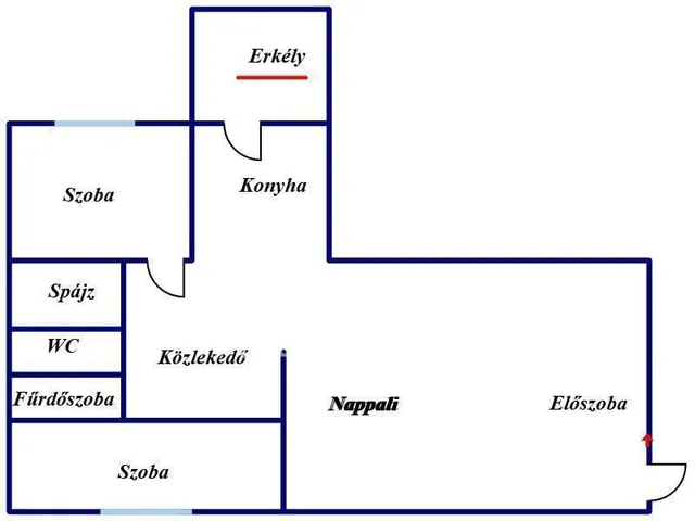 Eladó lakás Nyíregyháza 64 nm