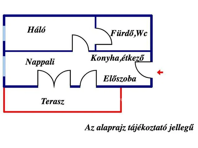 Kiadó lakás Debrecen 33 nm