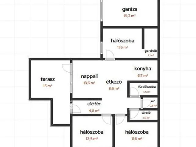 Eladó ház Nyíregyháza 90 nm