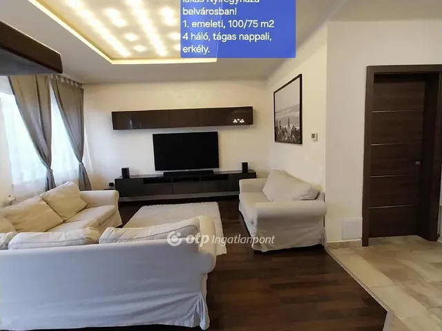 Eladó lakás Nyíregyháza 75 nm