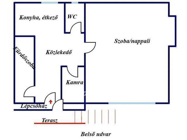 Eladó lakás Nyíregyháza 41 nm