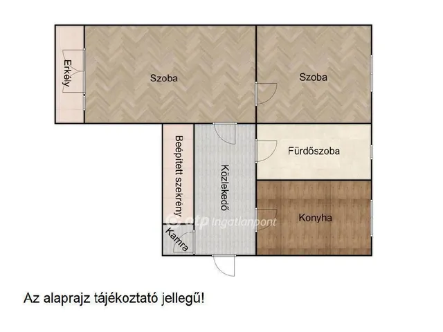 Eladó lakás Nyíregyháza 55 nm