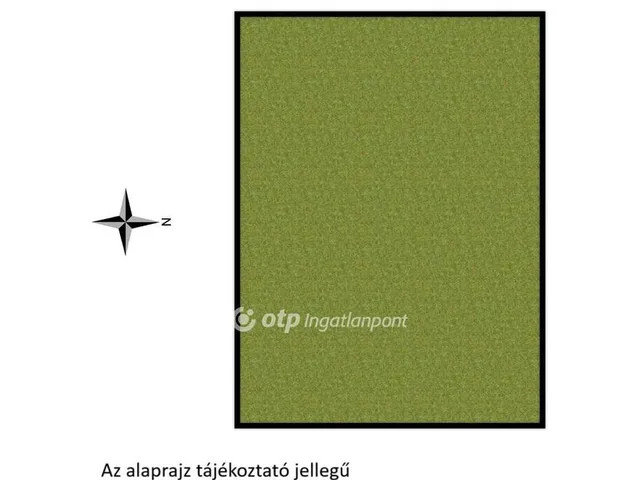 Eladó telek Nyíregyháza, Sóstóhegy 1275 nm