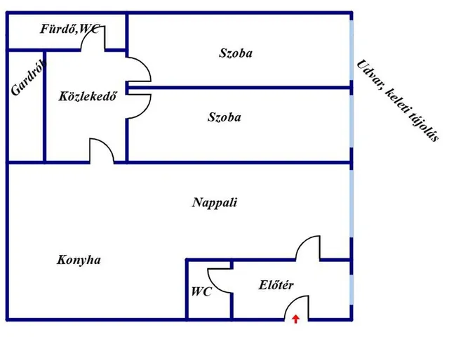 Kiadó lakás Nyíregyháza 56 nm