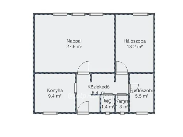 Eladó lakás Nyíregyháza 58 nm