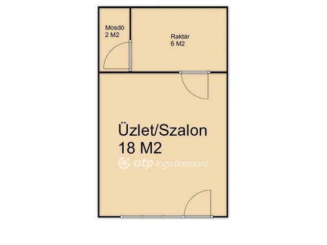 Eladó kereskedelmi és ipari ingatlan Nyíregyháza 23 nm