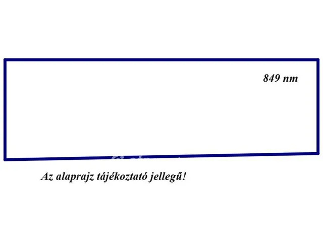 Eladó telek Nagykálló 849 nm