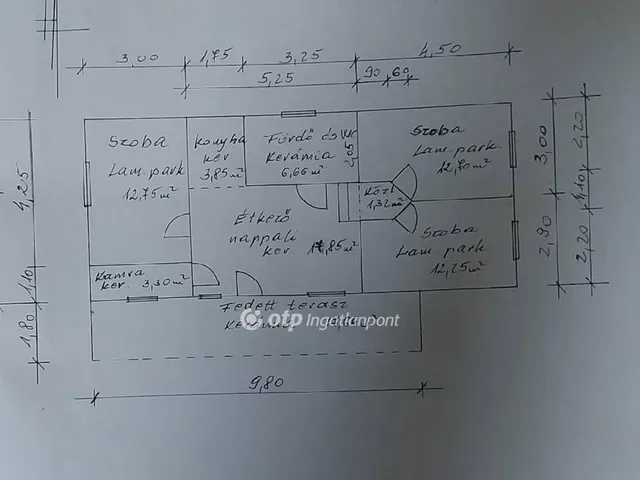Eladó ház Nyírpazony 71 nm