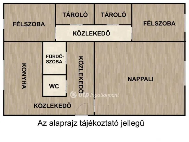 Eladó lakás Nyíregyháza 62 nm