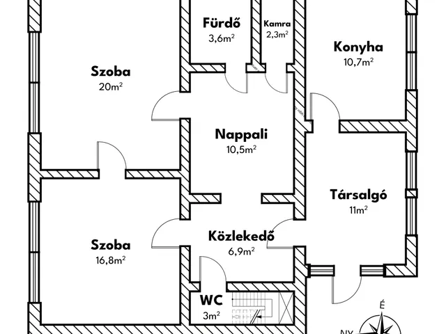 Eladó ház Nyíregyháza, Kertváros 117 nm