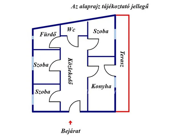 Kiadó lakás Nyíregyháza 65 nm