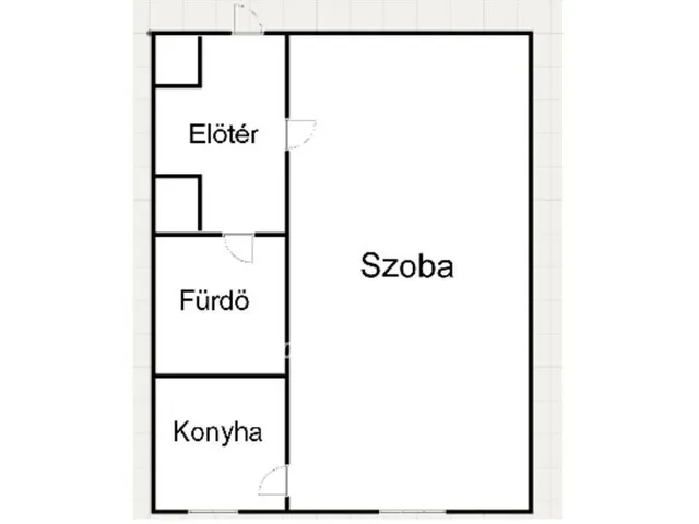 Eladó lakás Nyíregyháza 30 nm