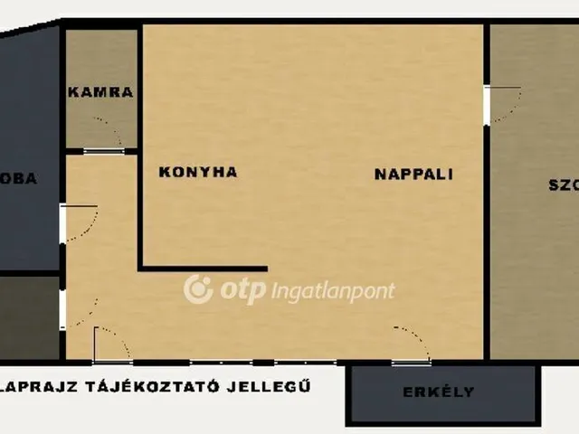 Eladó lakás Nyíregyháza 47 nm
