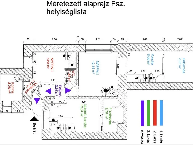 Eladó lakás Budapest VIII. kerület 64 nm