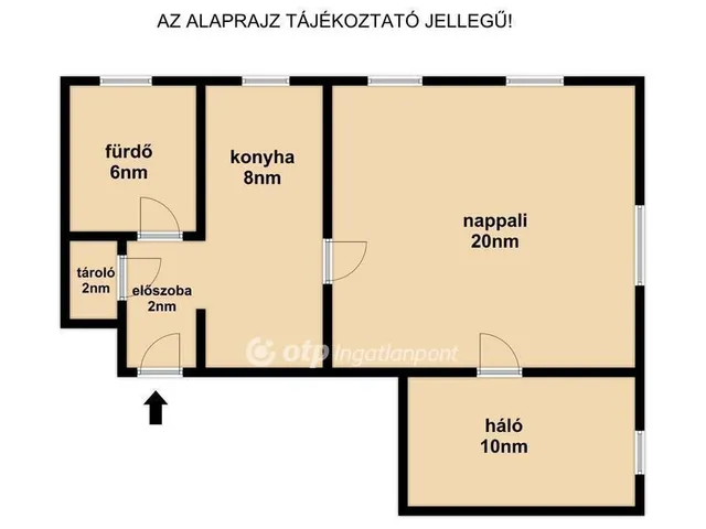 Eladó lakás Budapest II. kerület 48 nm