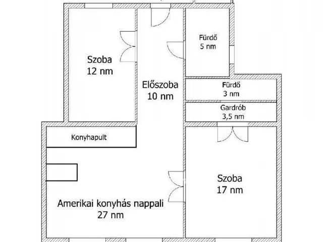 Eladó lakás Budapest XII. kerület 79 nm