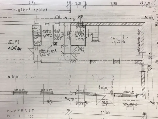 Kiadó kereskedelmi és ipari ingatlan Komló 342 nm