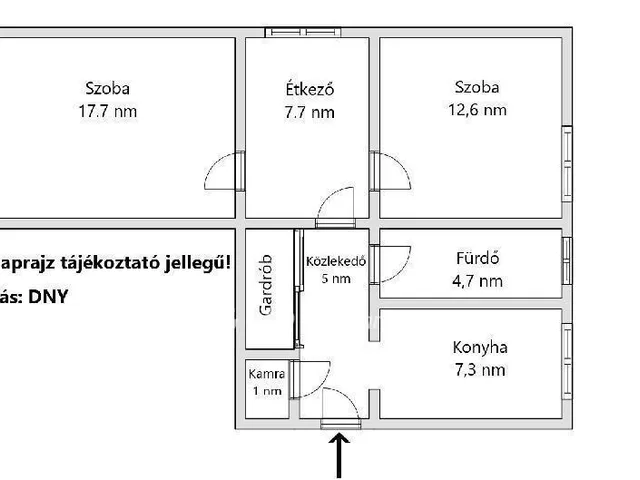 Eladó lakás Budapest X. kerület, Óhegy 56 nm