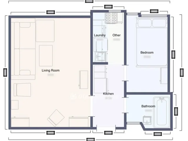 Eladó lakás Budapest IV. kerület 35 nm