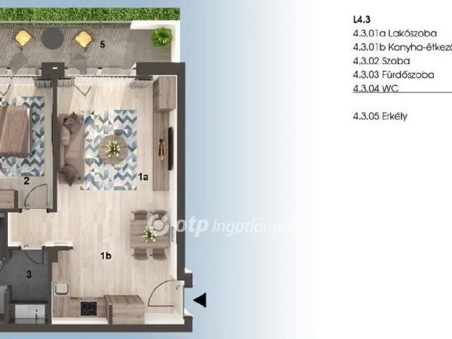 Eladó lakás Budapest VIII. kerület 48 nm