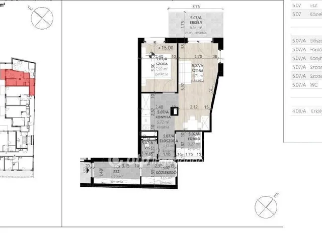 Eladó lakás Budapest VII. kerület 41 nm