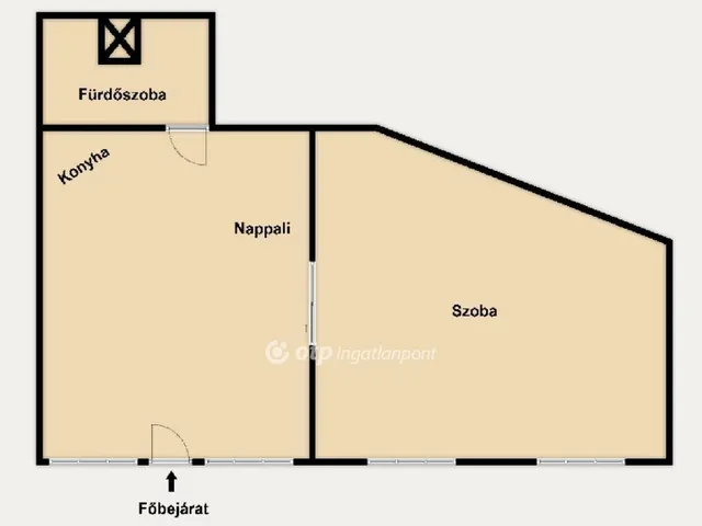 Eladó lakás Budapest VIII. kerület 43 nm