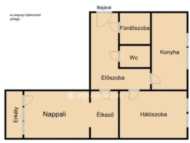 Eladó lakás Budapest XXI. kerület 55 nm