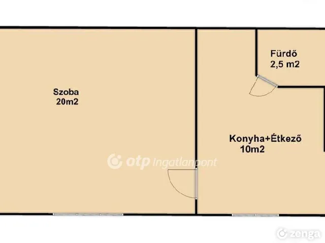 Eladó lakás Budapest XIII. kerület 32 nm