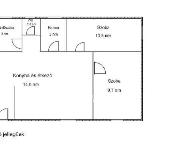 Eladó ház Sásd 58 nm