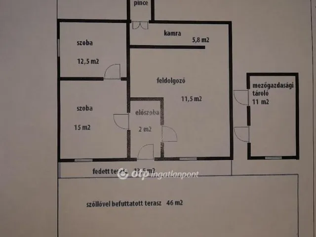 Eladó kereskedelmi és ipari ingatlan Szekszárd 50 nm