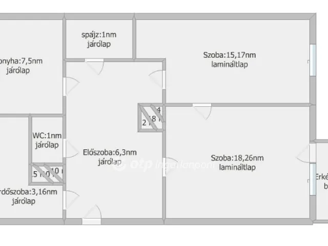 Eladó lakás Szekszárd 52 nm