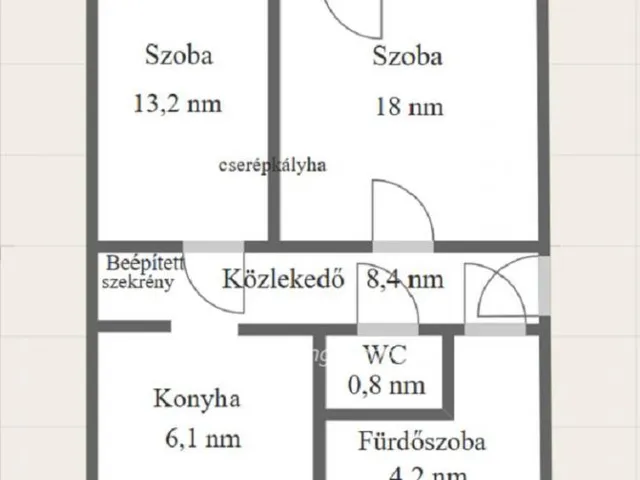 Eladó lakás Dombóvár 55 nm