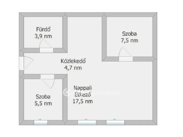Eladó lakás Szekszárd 45 nm