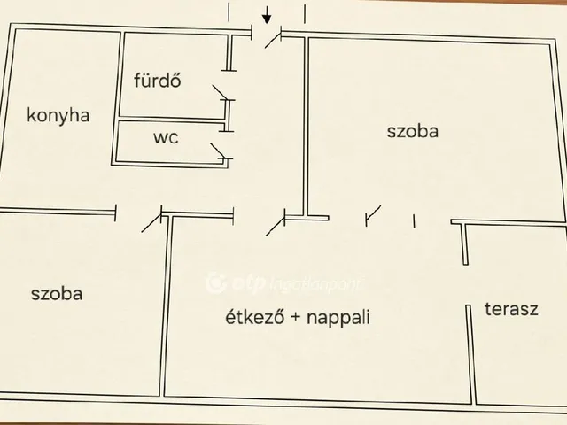 Eladó lakás Baja 78 nm