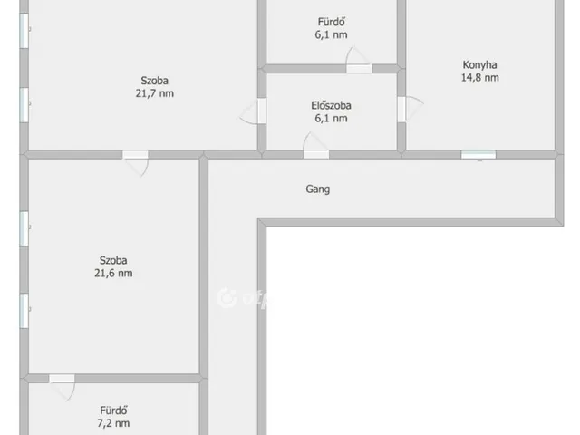 Eladó ház Őcsény 77 nm