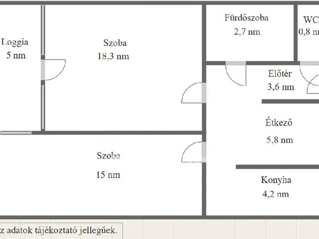 Eladó lakás Dombóvár 52 nm