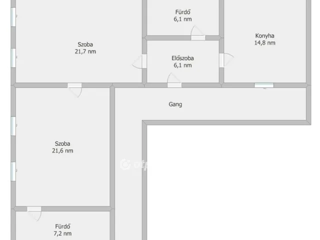 Eladó ház Őcsény 77 nm