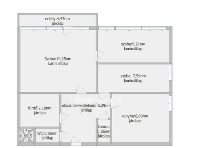 Eladó lakás Szekszárd 55 nm
