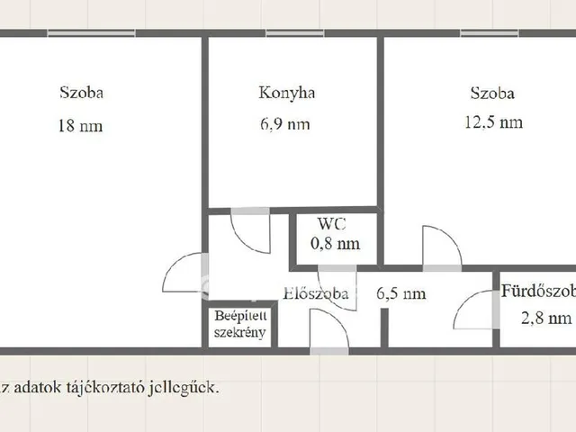 Eladó lakás Komló 48 nm