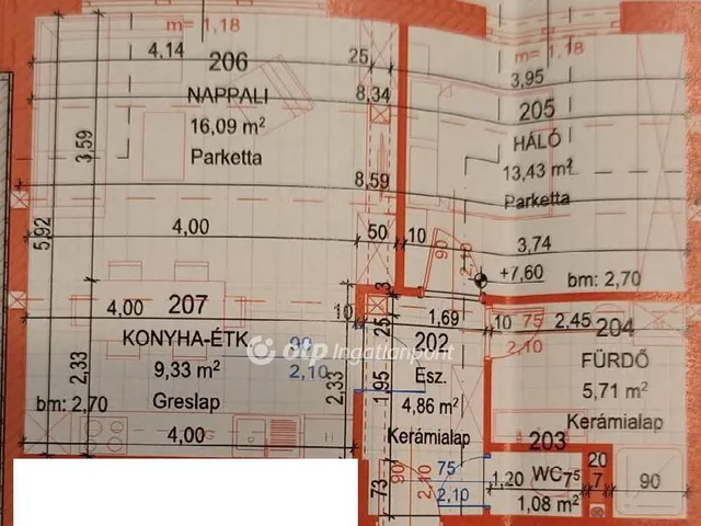 Kiadó lakás Szekszárd 50 nm