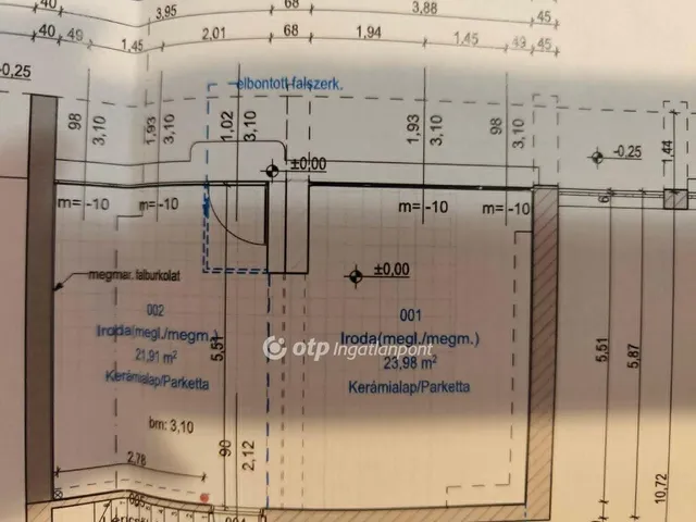 Kiadó kereskedelmi és ipari ingatlan Szekszárd 47 nm
