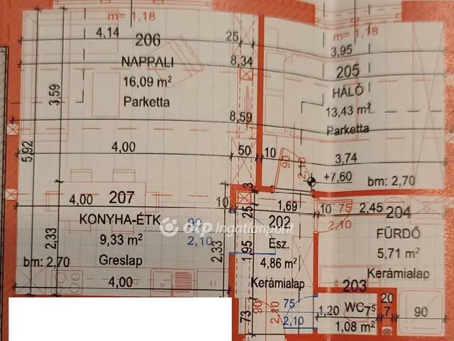 Kiadó lakás Szekszárd 50 nm