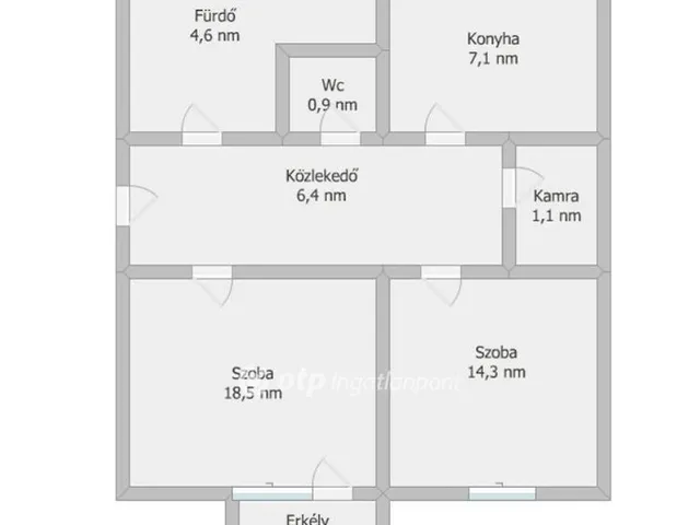 Eladó lakás Szekszárd 51 nm