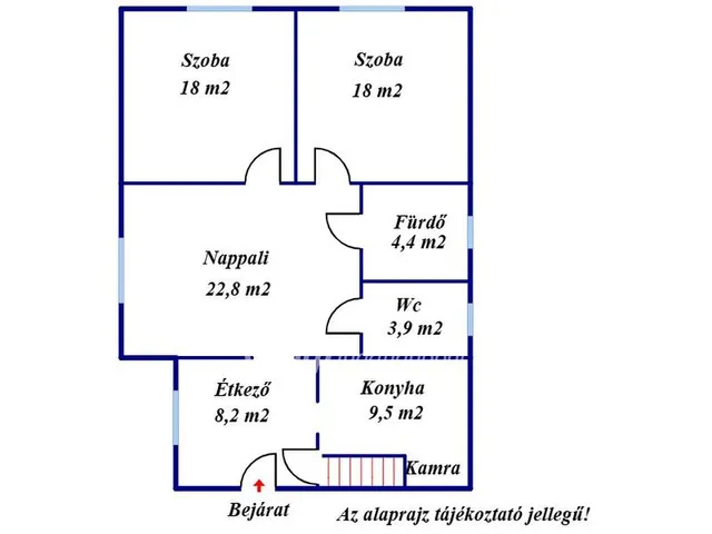 Eladó ház Baja 84 nm