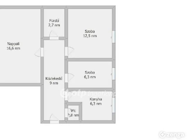Eladó lakás Szekszárd 59 nm