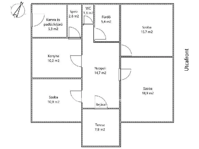 Eladó ház Siófok 100 nm