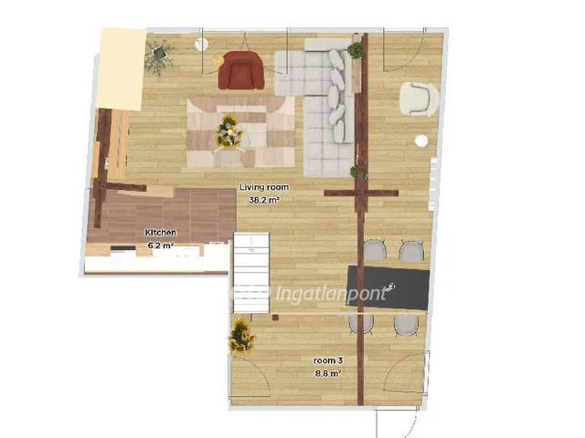 Eladó lakás Nagykanizsa 120 nm