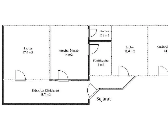 Eladó ház Kaposmérő 70 nm