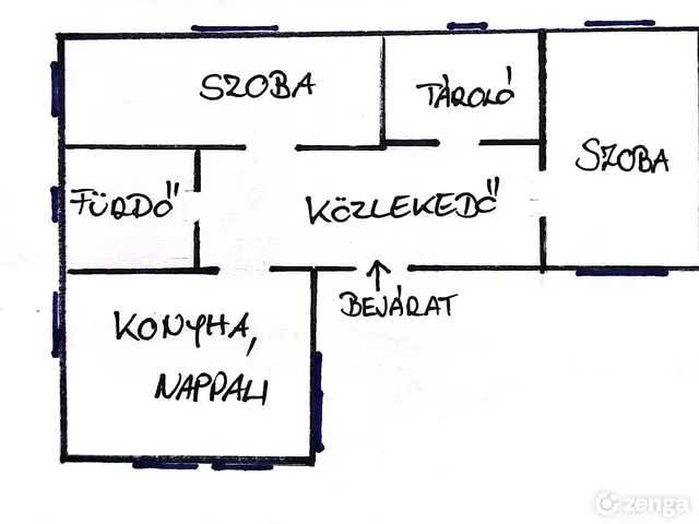 Eladó lakás Zákányszék 67 nm