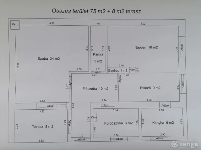 Eladó ház Dorog 75 nm